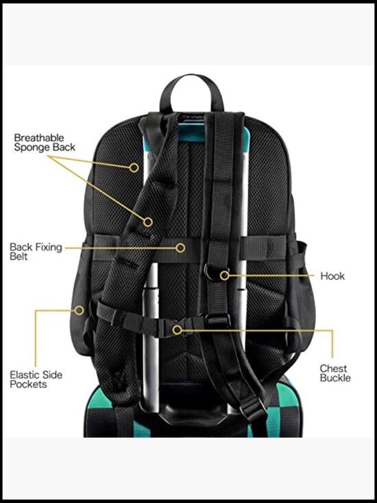 Ita Bag Backpack with Pin Display Window Insert for School Anime Expo Cosplay main image 6
